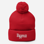 limited edition  pom-pom beanie hat - 0
