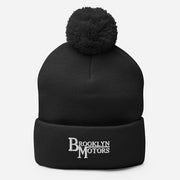 limited edition  pom-pom beanie hat - 1