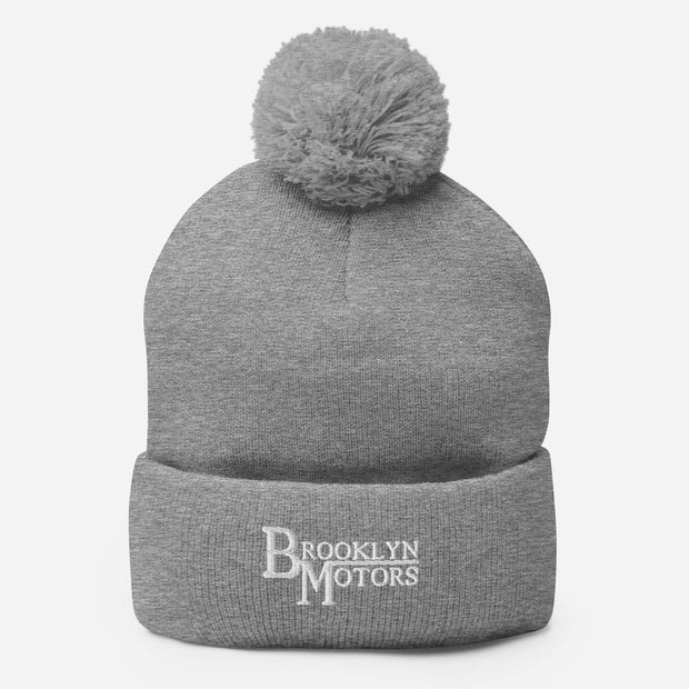 limited edition  pom-pom beanie hat - 4