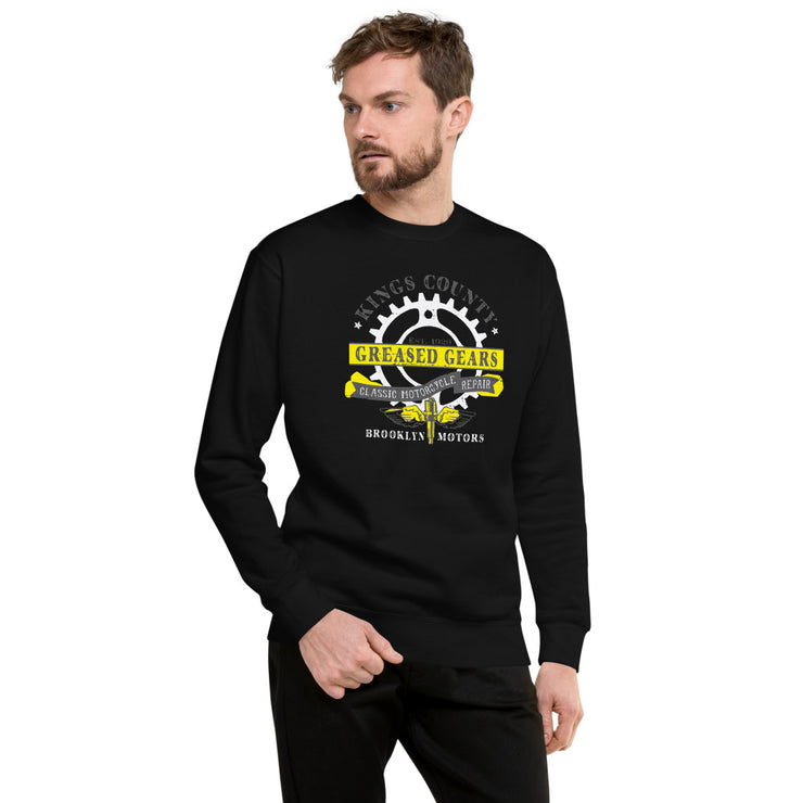 limited edition greased gears fleece sweatshirt - 1