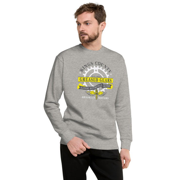 limited edition greased gears fleece sweatshirt - 0