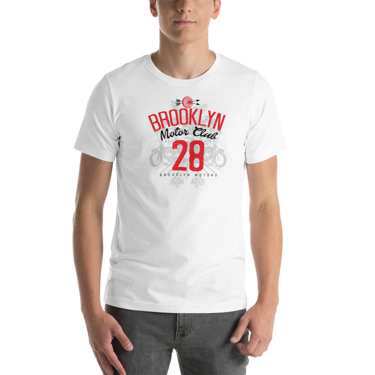 Tシャツ・カットソー [MATINKIM]color line point logo top for men in white COLOR LINE POINT LOGO TOP FOR MEN IN WHITE – Matin Kim
