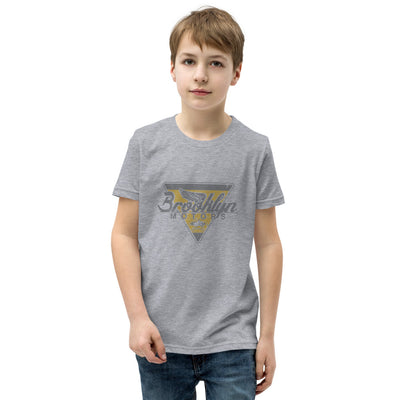 kids emblem graphic t-shirt - 0