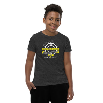 greased gears graphic t-shirt - 0