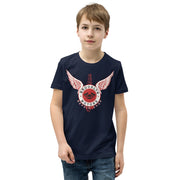 top kids spark plug logo graphic t-shirt - 4